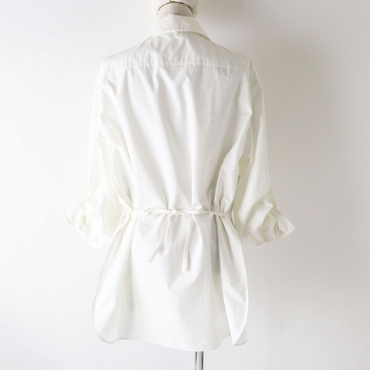HERMES Long sleeve shirt cotton white 38