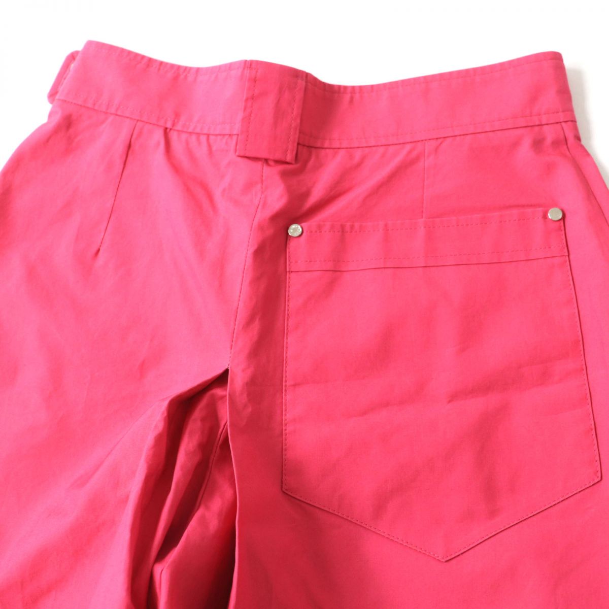 HERMES Pants Main: 100% cotton pink Women 36 Used