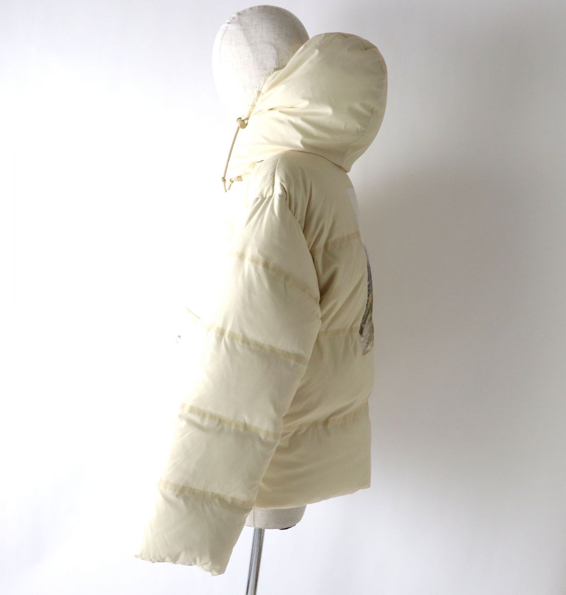GUCCI Down jacket Outer: 100% polyester, Lining: 100% polyester, Filling: 80% down, Filling: 20% feather Ivorytype Women XXS Used