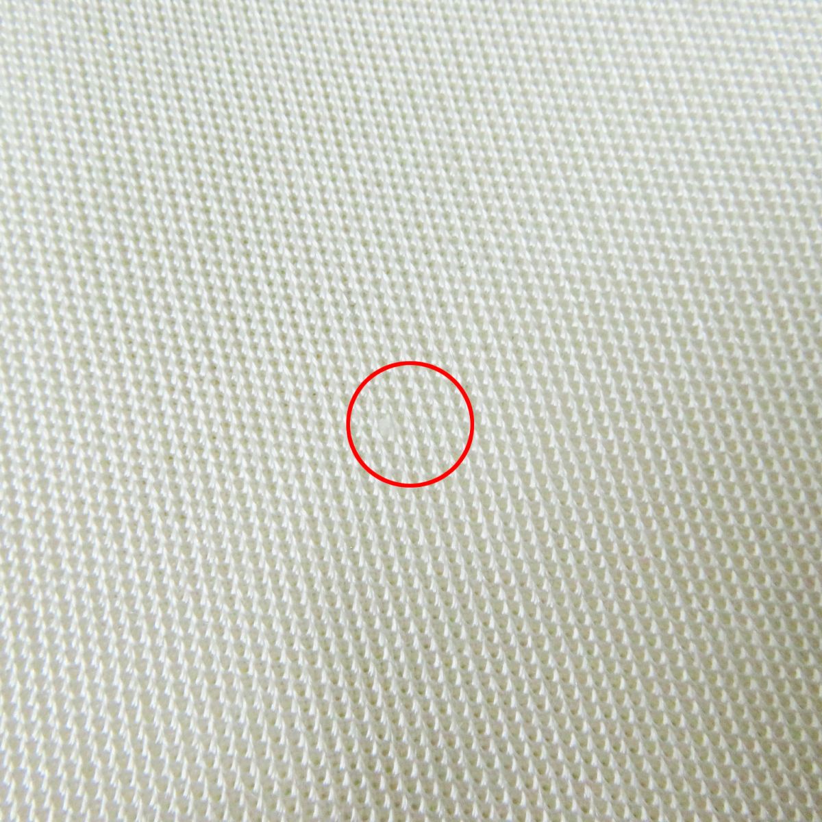 HERMES knit Main: 100% silk, part: 8% nylon, part: 2% polyurethane, part: 100% polyester White type Women 34 Used