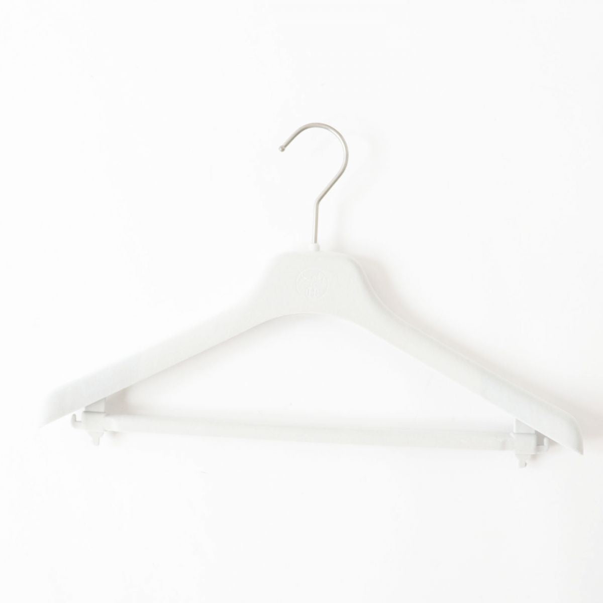 HERMES one piece Main: 99% wool, Main: 1% nylon, Part: Lamb leather Navy x Gray All-over Pattern Women 36 Used