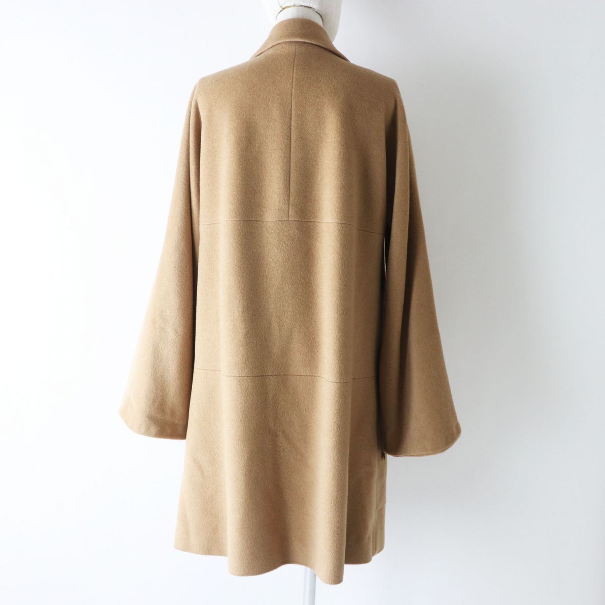 HERMES coat Main: 100% camel, Lining: 100% acetate Camel Women 44 Used