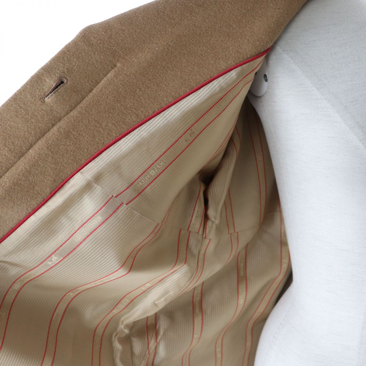 HERMES coat Main: 100% camel, Lining: 100% acetate Camel Women 44 Used
