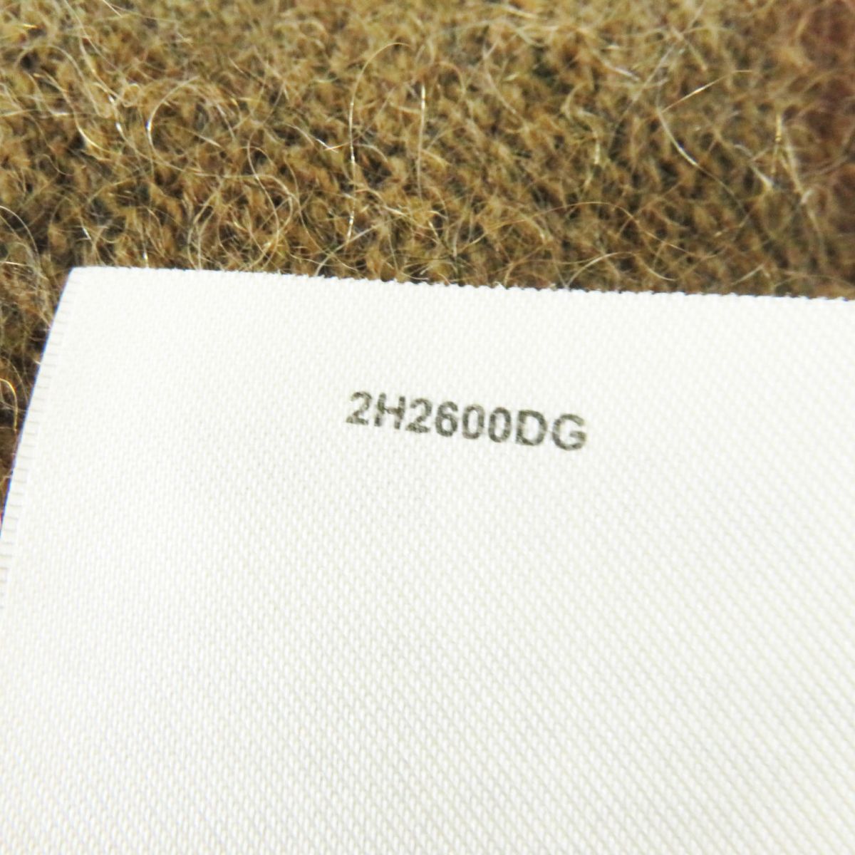 HERMES knit Image reference Brown x Khaki type Women Used
