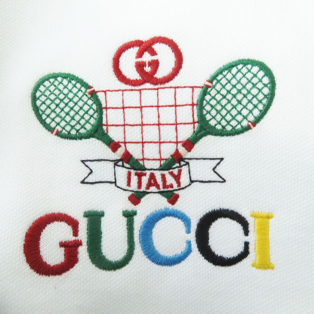 GUCCI one piece Main: 55% polyester, Main: 45% cotton, Part: 100% polyester white Women M Used