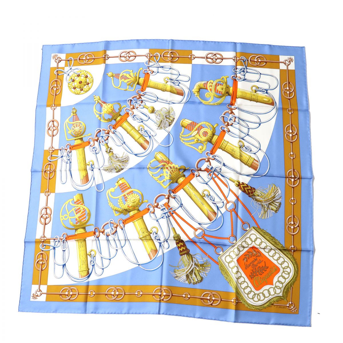 HERMES scarf silk Image reference Carre90
