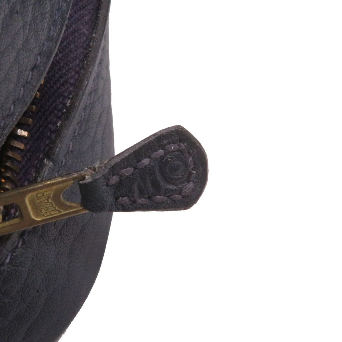 HERMES Shoulder Bag Fjord Navy Women Used