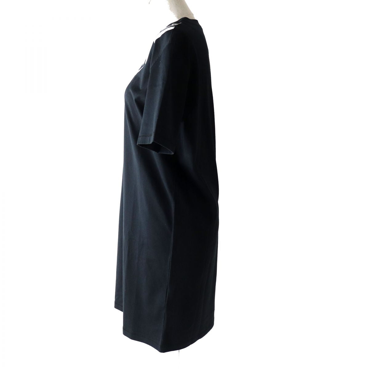 HERMES one piece Main: 100% cotton Black x white<br> LE TRESOR DE MEDOR Women 36 Used