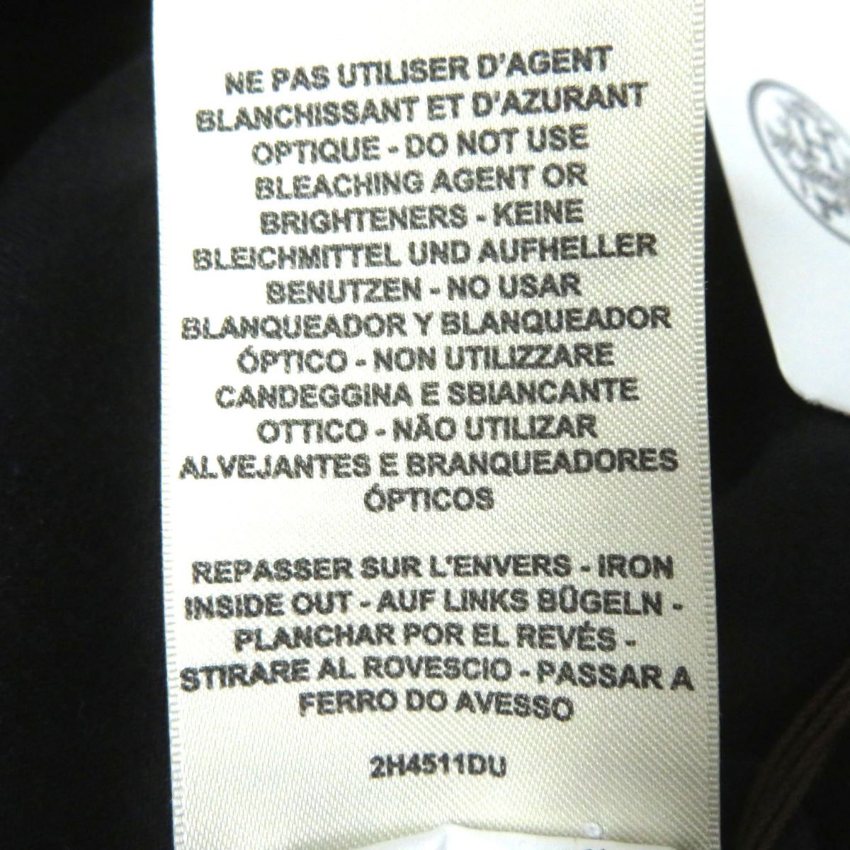 HERMES one piece Main: 100% cotton Black x white<br> LE TRESOR DE MEDOR Women 36 Used