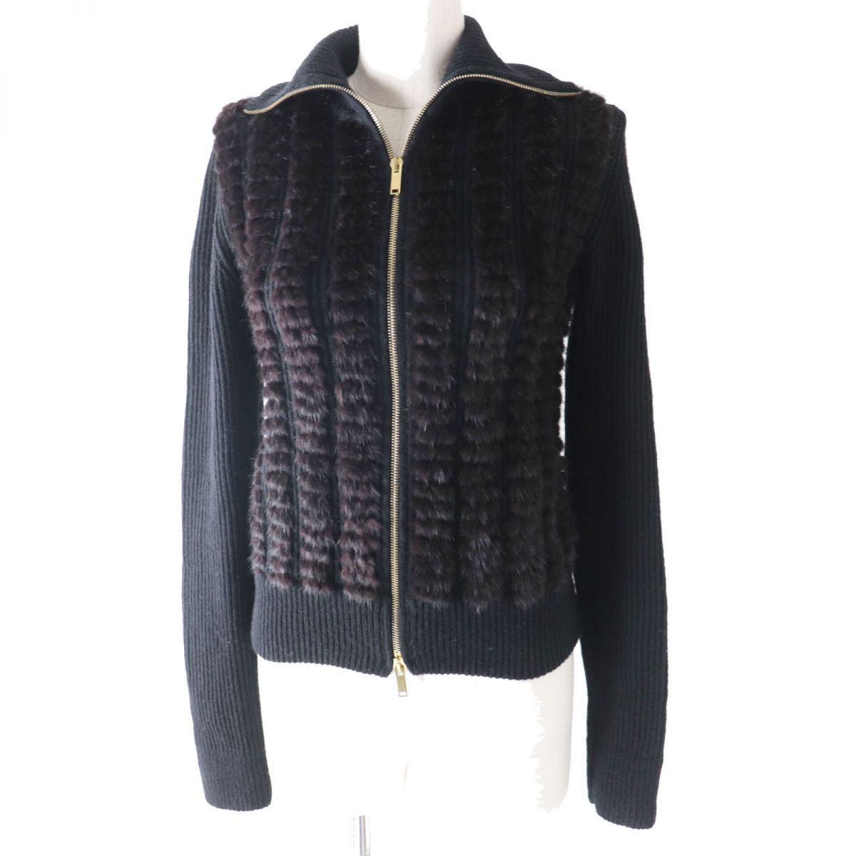GUCCI knit Image reference Black x brown Women Used