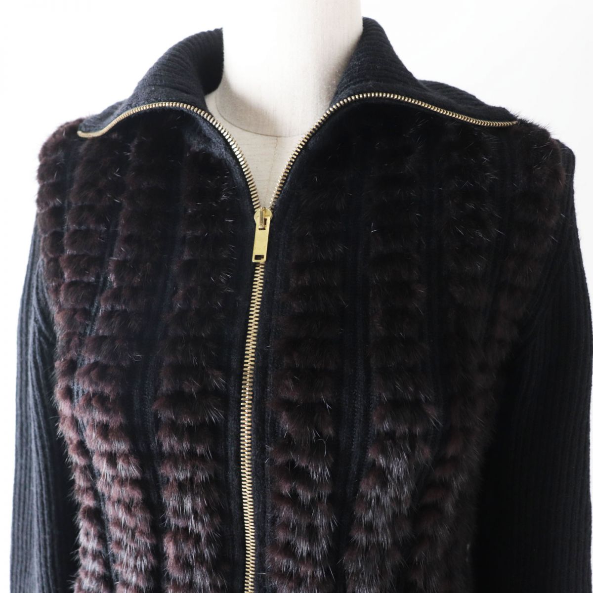 GUCCI knit Image reference Black x brown Women Used