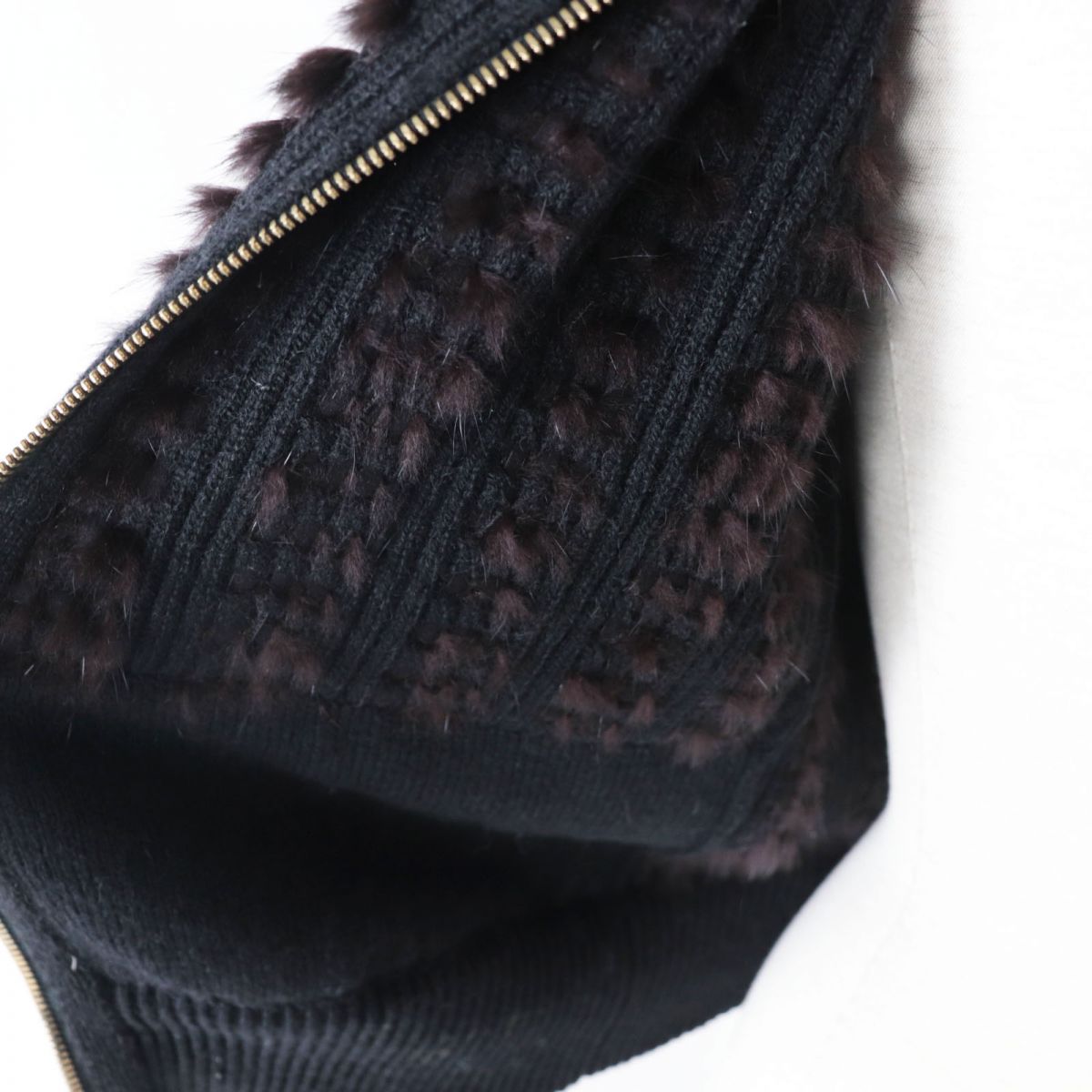 GUCCI knit Image reference Black x brown Women Used