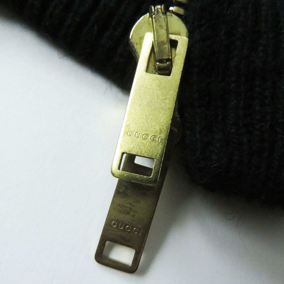 GUCCI knit Image reference Black x brown Women Used