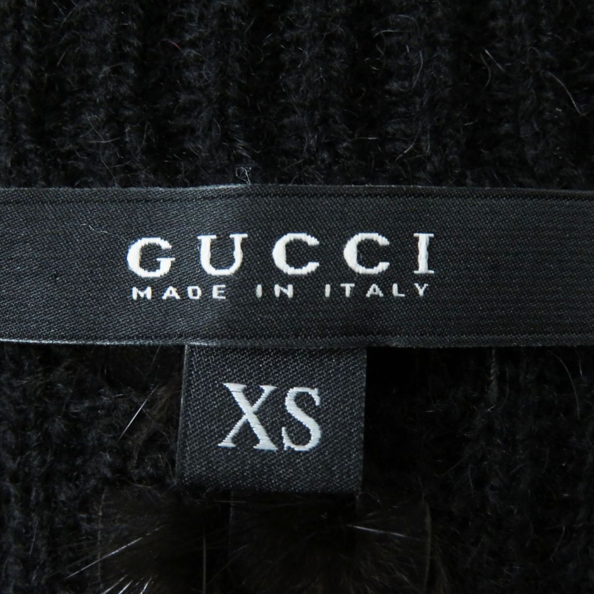 GUCCI knit Image reference Black x brown Women Used