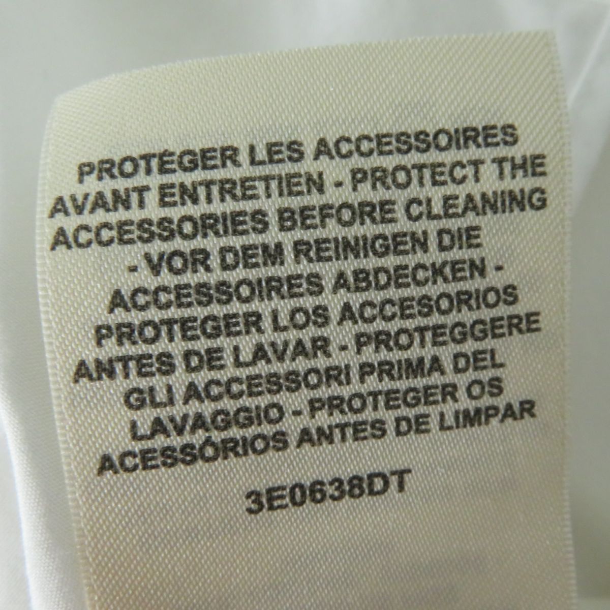 HERMES Long sleeve shirt cotton white 34
