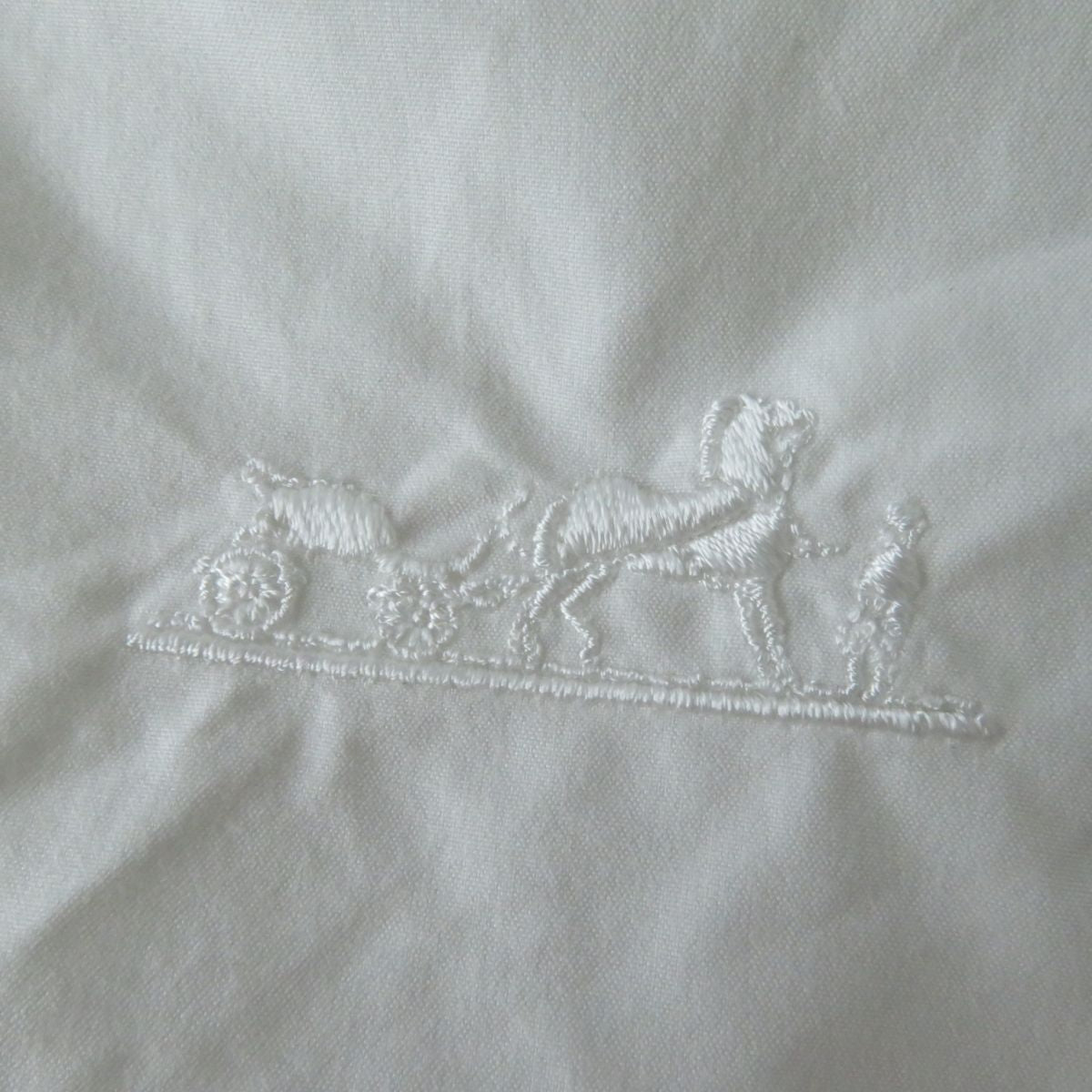 HERMES Long sleeve shirt cotton white 34