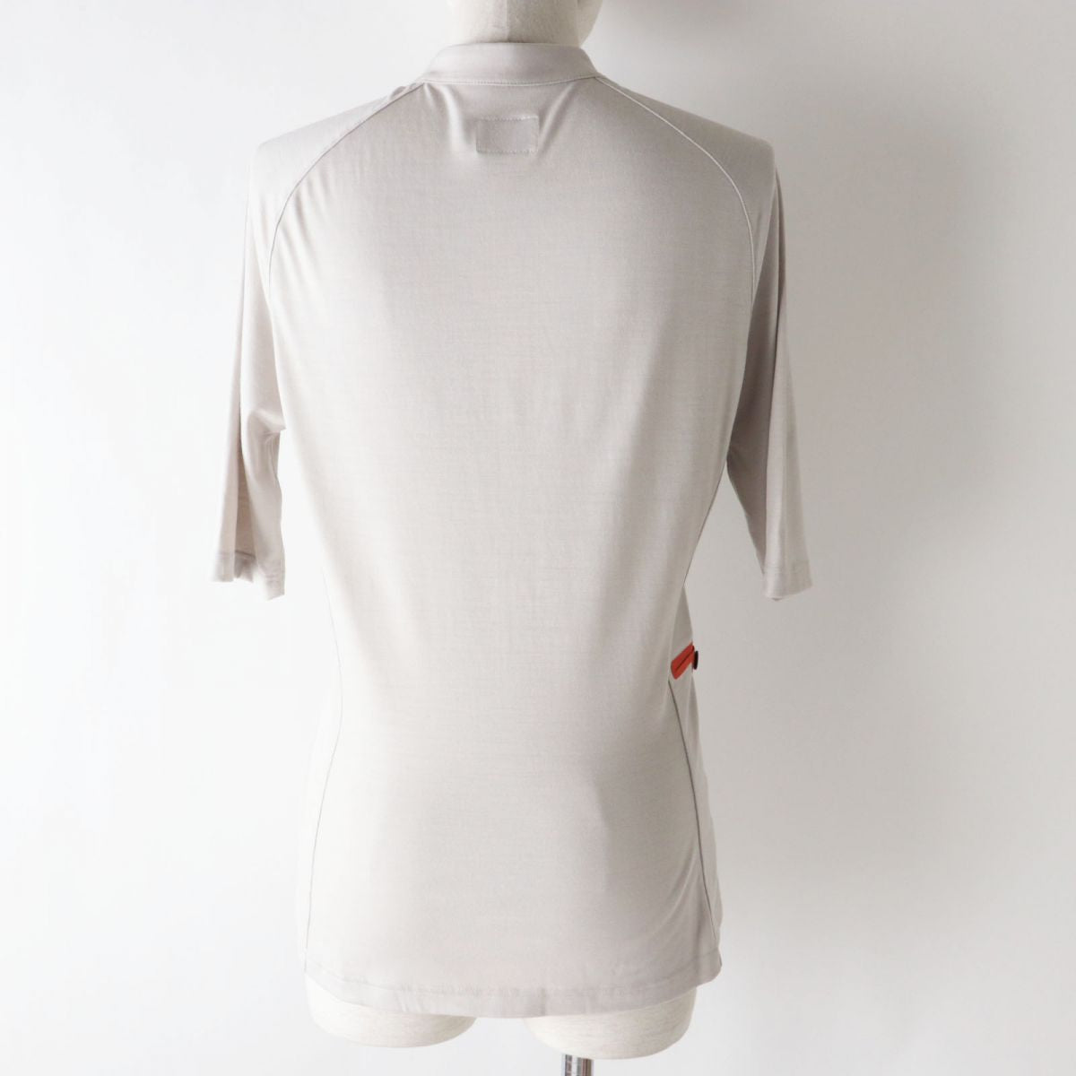 HERMES Cut wool Light gray M