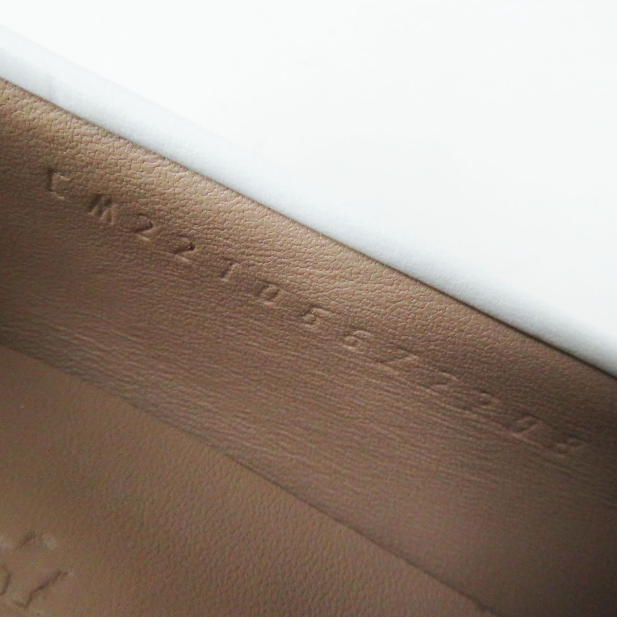 HERMES pumps Main: Leather White x Beige x Silver Metal Women 36.5 Used