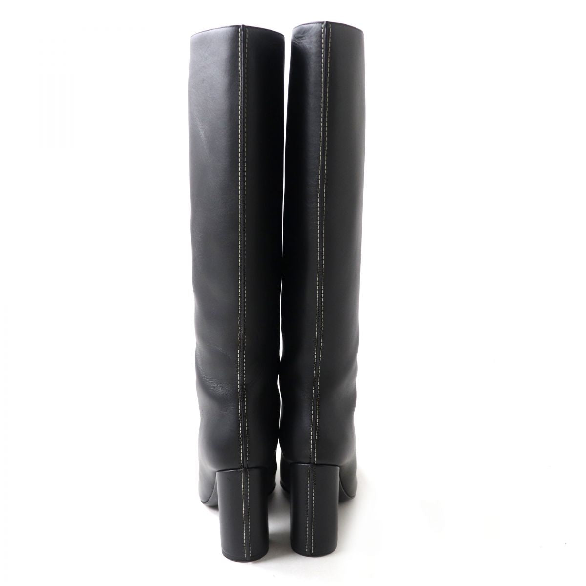 HERMES boots Main: Leather black Women 35.5 Used