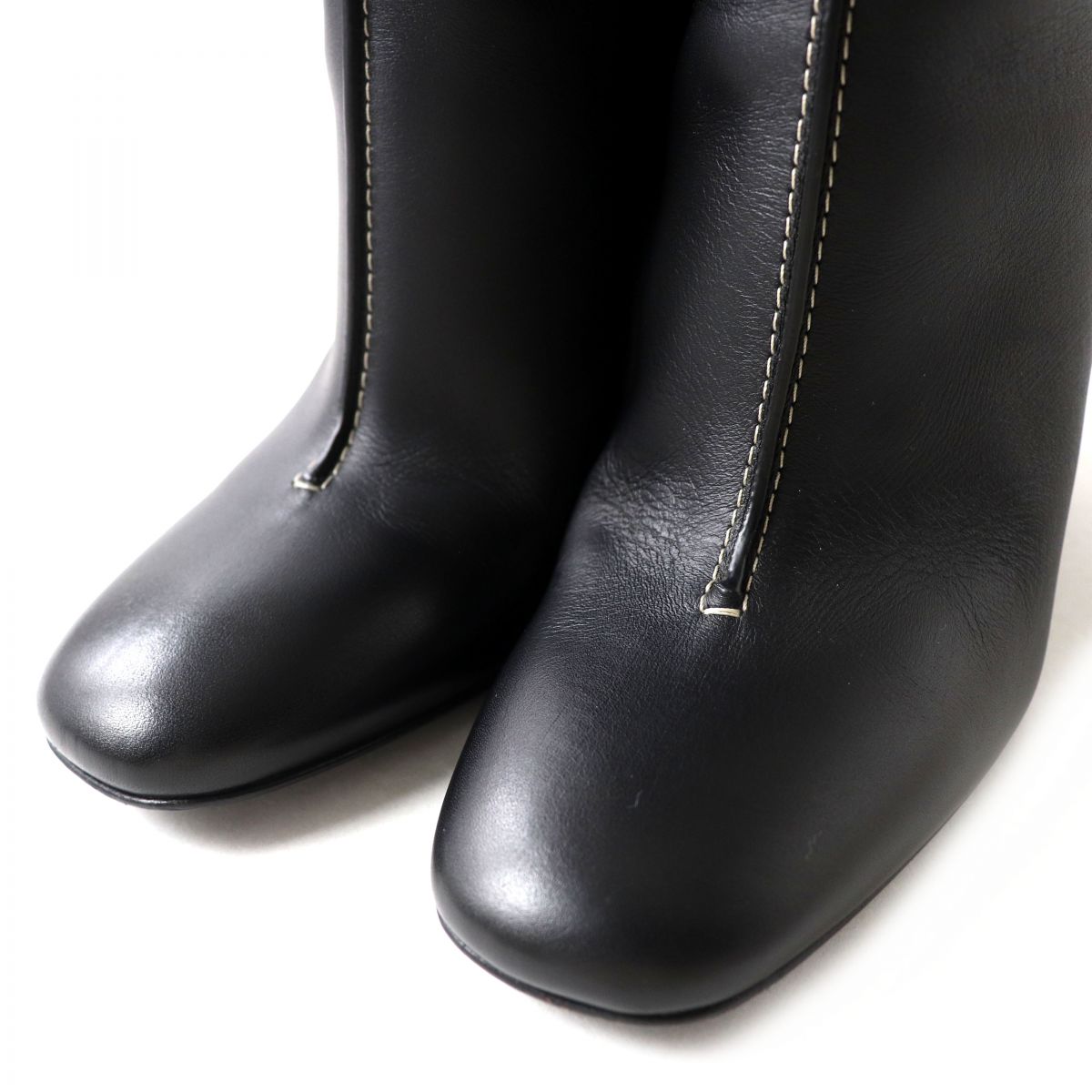 HERMES boots Main: Leather black Women 35.5 Used