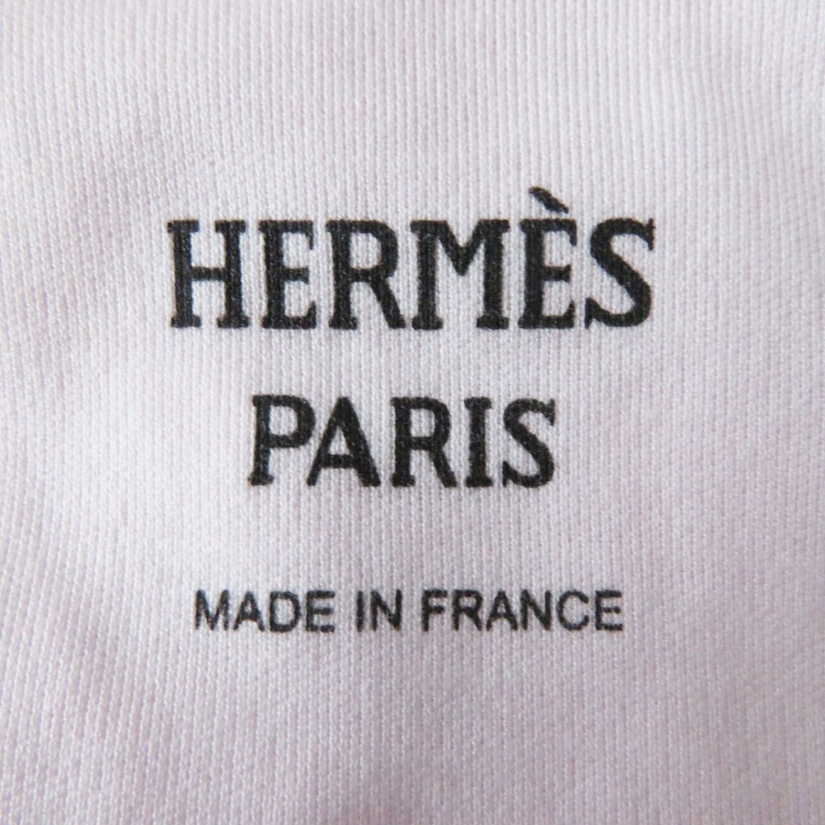 HERMES Short sleeve T-shirt cotton Neon pink 36