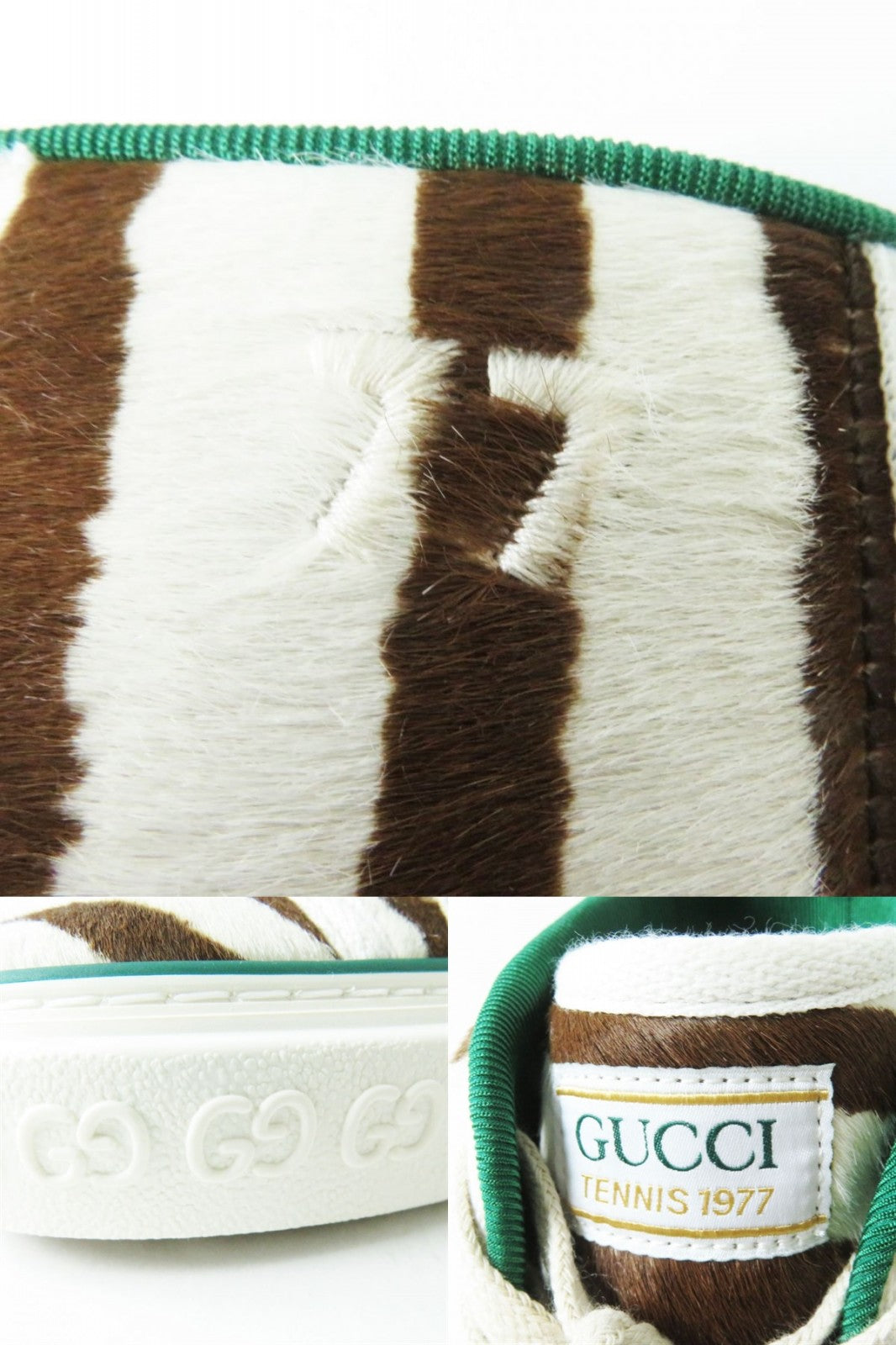 GUCCI High cut sneakers Main: Pigtails Zebra Pattern Multi Women 35 Used