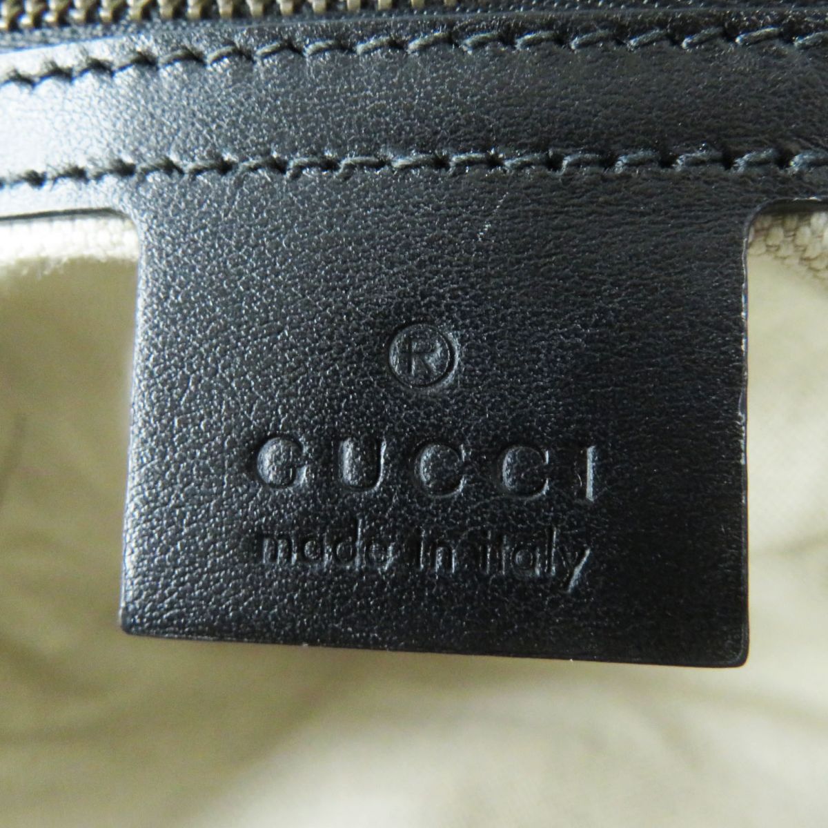GUCCI Shoulder Bag Main: Leather black Women Used
