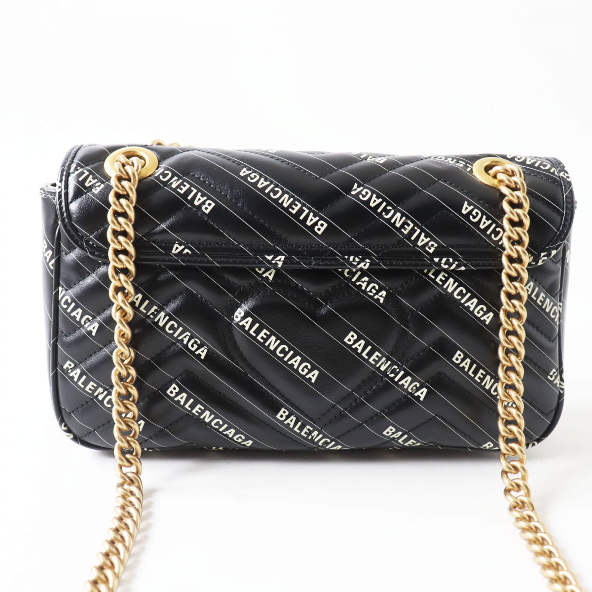 GUCCI Shoulder Bag Main: Leather black Women Used