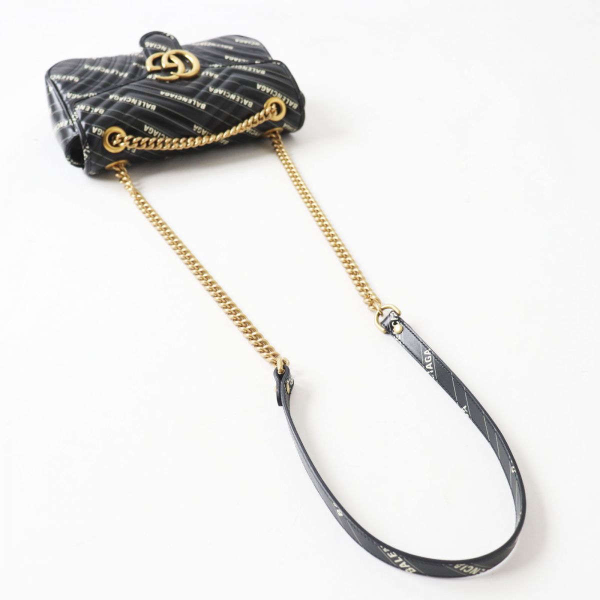 GUCCI Shoulder Bag Main: Leather black Women Used