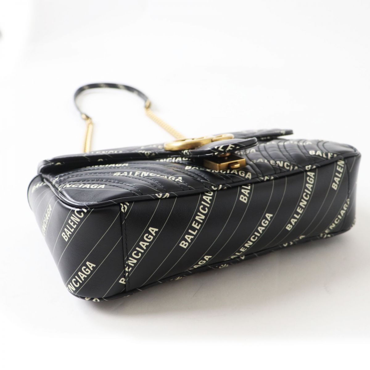 GUCCI Shoulder Bag Main: Leather black Women Used
