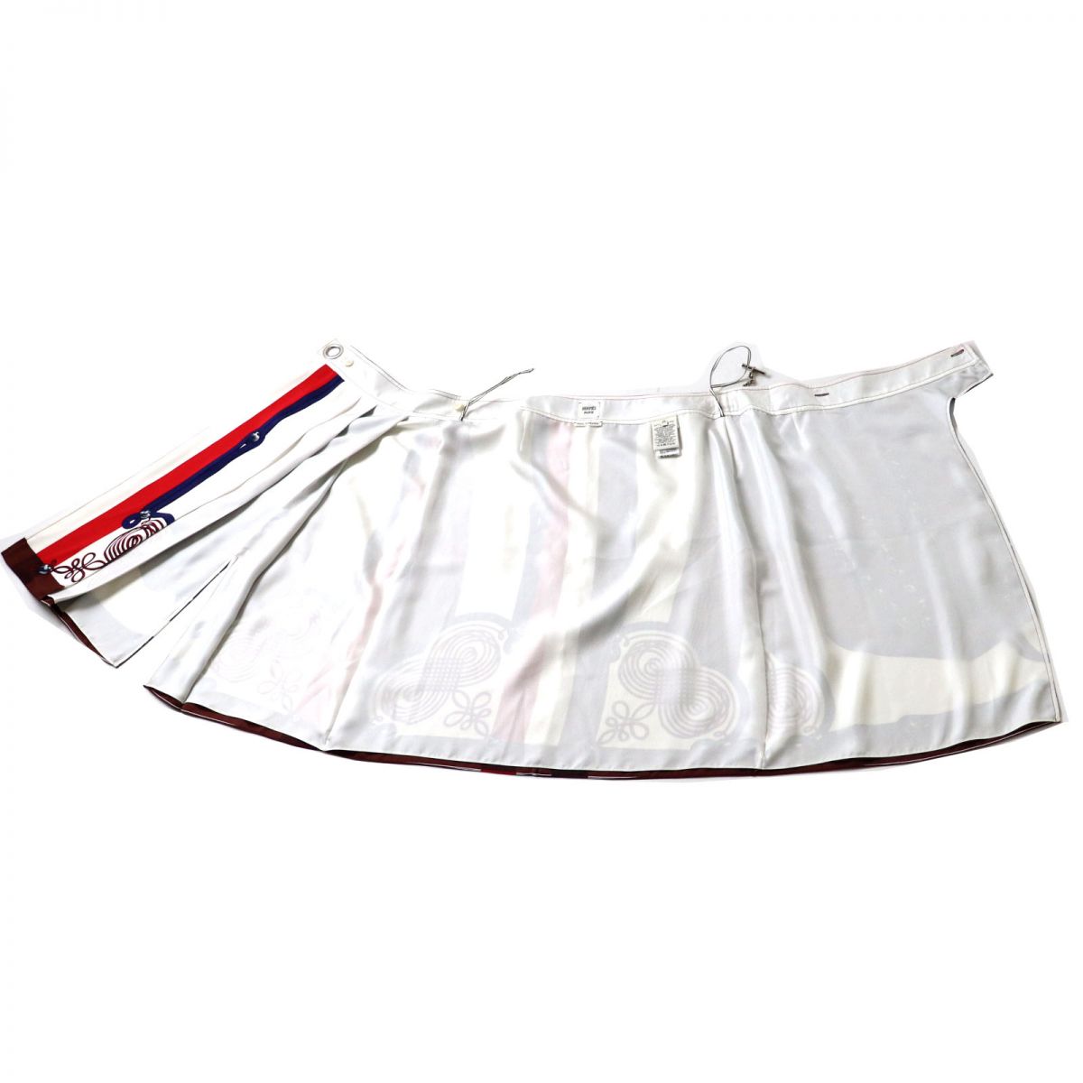 HERMES skirt Main: 100% silk Multi Women 38 Used