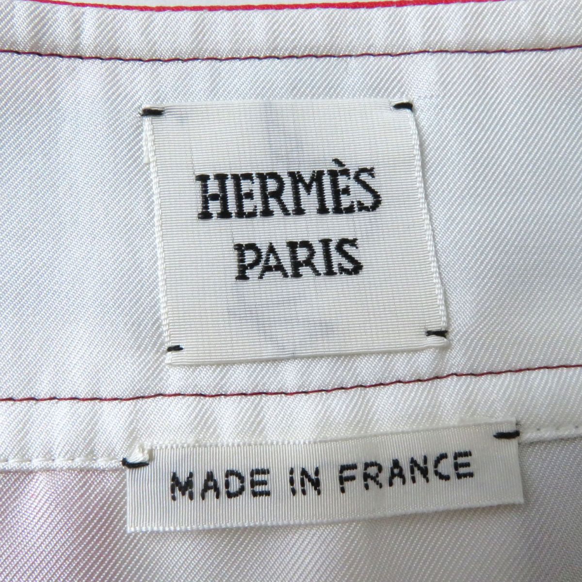 HERMES skirt Main: 100% silk Multi Women 38 Used