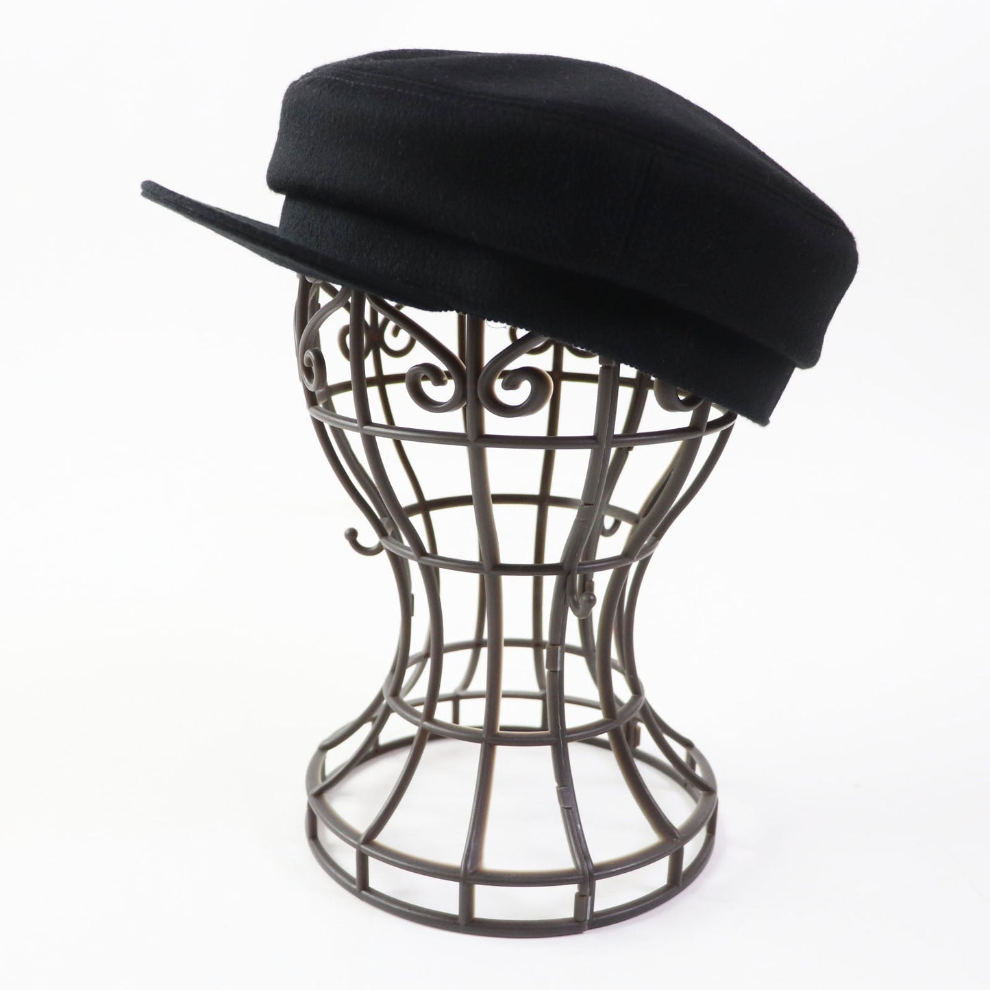 HERMES Casquette ー black Deauville Deauville