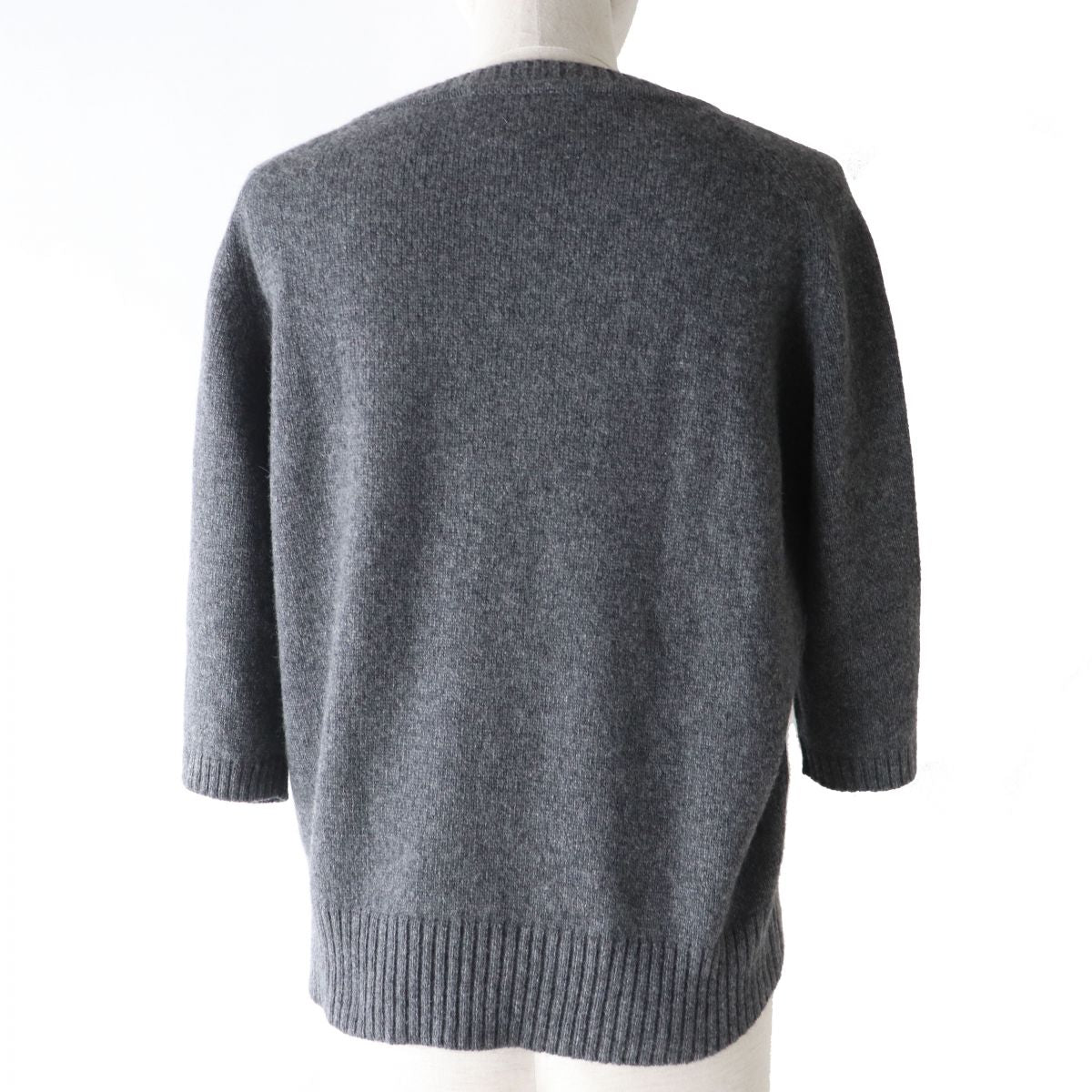 GUCCI knit Main: 100% cashmere gray Women L Used