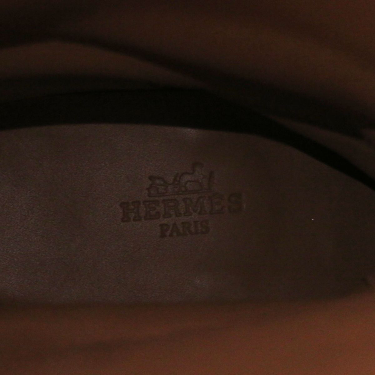 HERMES boots Main: Leather, Part: Kelly Metal Bordeaux x Khaki x Black (color scheme design) Women 36 Used