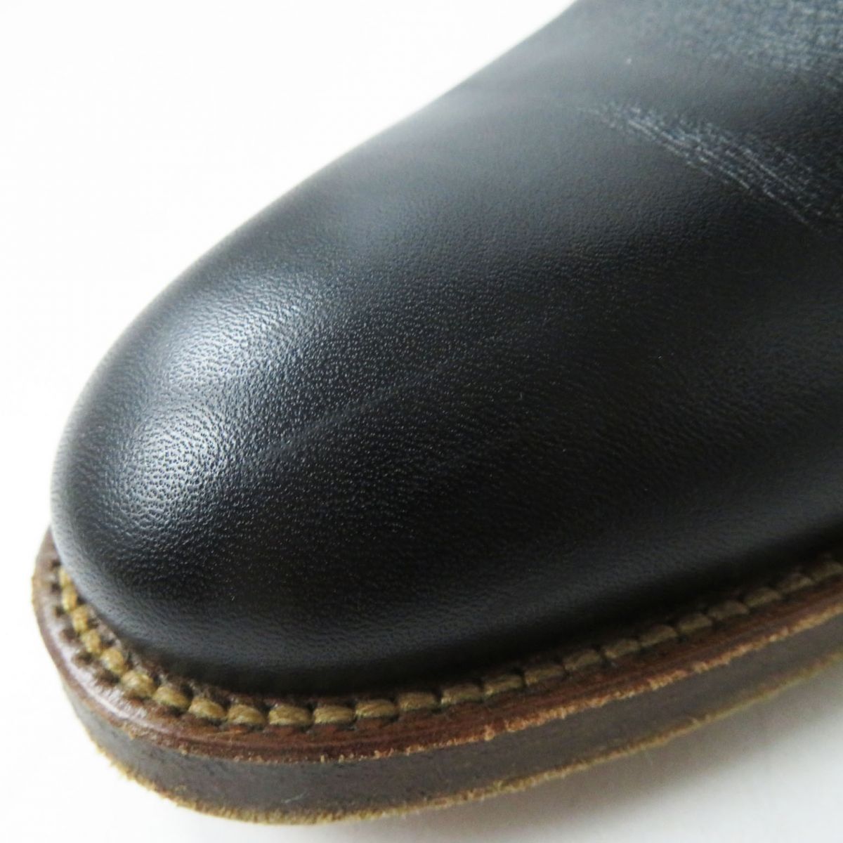 HERMES boots Main: Leather, Part: Kelly Metal Bordeaux x Khaki x Black (color scheme design) Women 36 Used