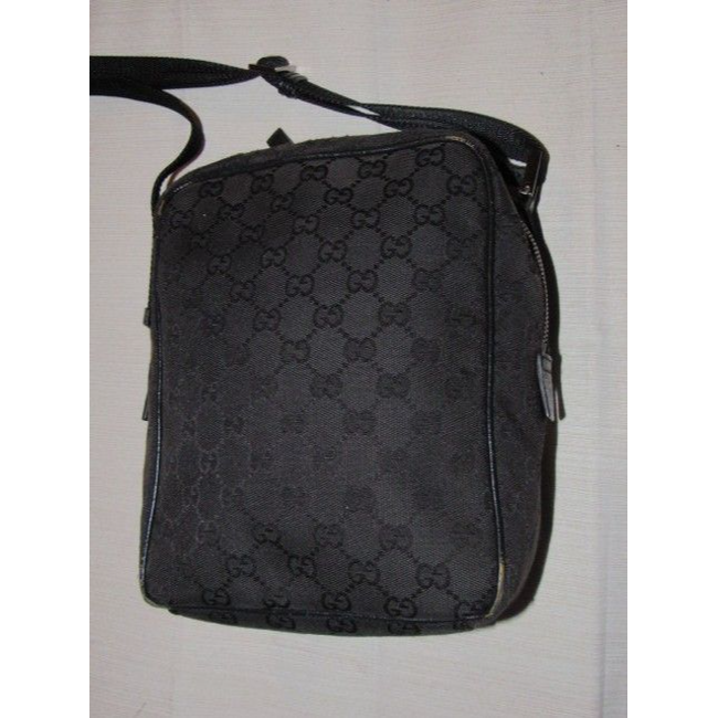 Gucci Newer Pursesdesigner Purses Dark Brown Leather And Brown Large G Logo Print Canvas With A Nylo