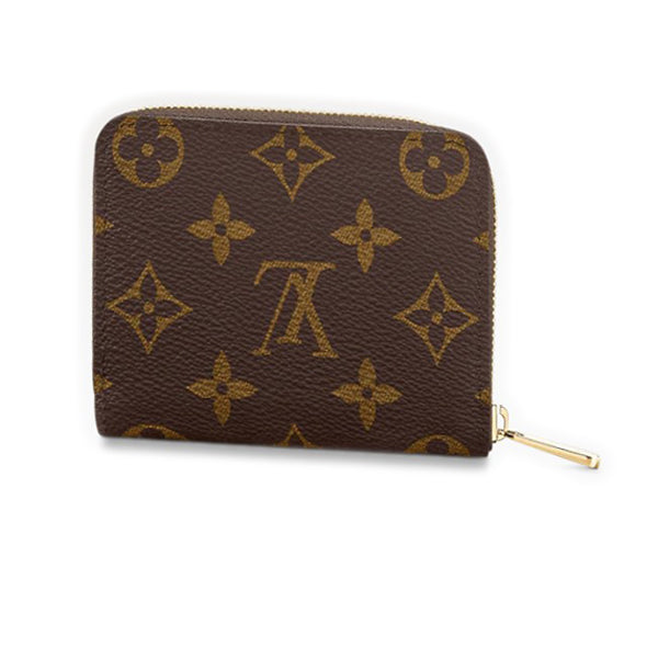 LOUIS VUITTON Coin case M60067 Monogram canvas Monogram canvas Brown Monogram Zip around purse