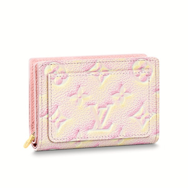 LOUIS VUITTON Bifold Wallet M81529 Monogram Empreinte , Leather Light pink Portefeuille Claire
