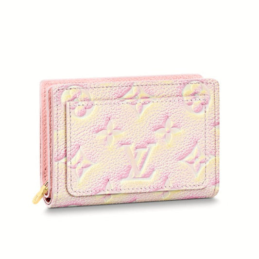 LOUIS VUITTON Bifold Wallet M81529 Monogram Empreinte , Leather Light pink Portefeuille Claire