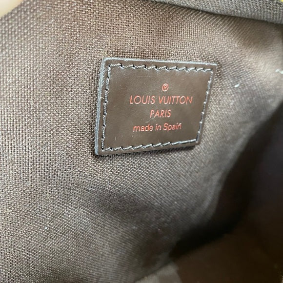 LOUIS VUITTON Damier Ebene Geronimos Waist Bag