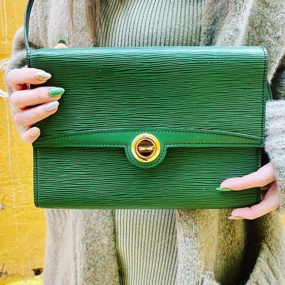 LOUIS VUITTON epi crossbody bag & clutch