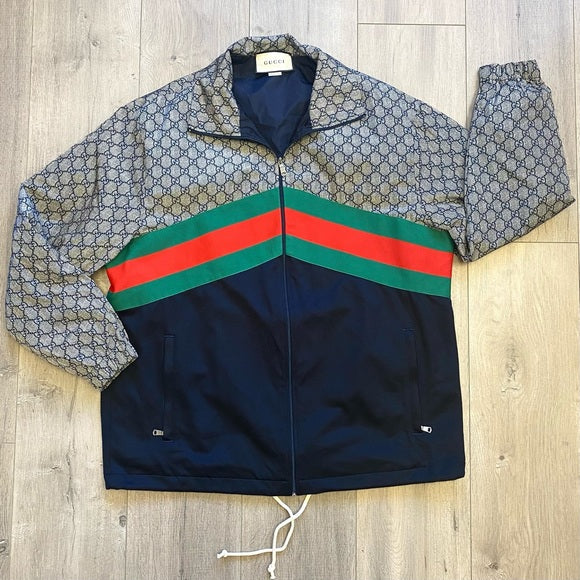 GUCCI Multicolor Oversized Technical Track Jacket