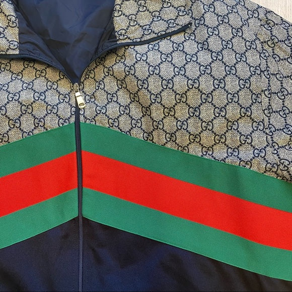 GUCCI Multicolor Oversized Technical Track Jacket