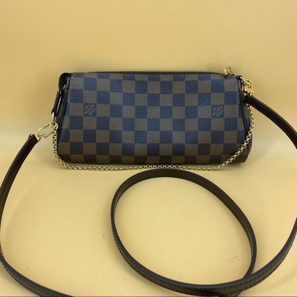 LOUIS VUITTON Damier Ebène Eva two-way bag
