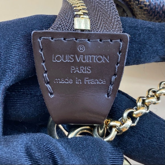 LOUIS VUITTON Damier Ebène Eva two-way bag