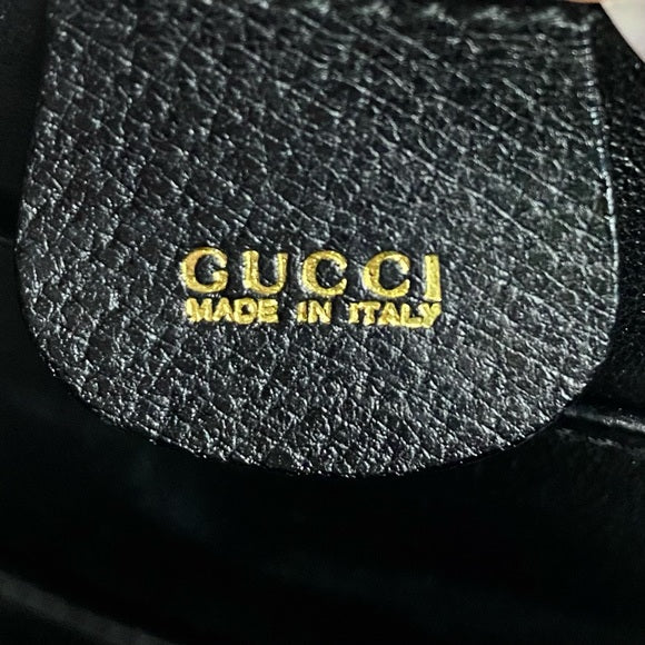 GUCCI Bamboo Top two-way leather bag