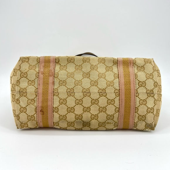 Gucci Vintage Abbey ball cloth shoulder bag TWS