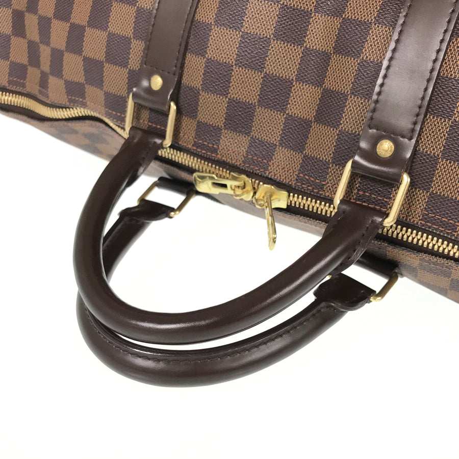 LOUIS VUITTON damier keepall50 Boston bag