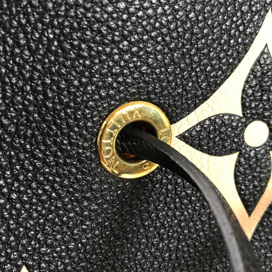 LOUIS VUITTON Bicolor Monogram Empreinte Neo Noe MM M45497 Hand bag